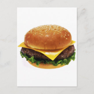 hamburger postcard