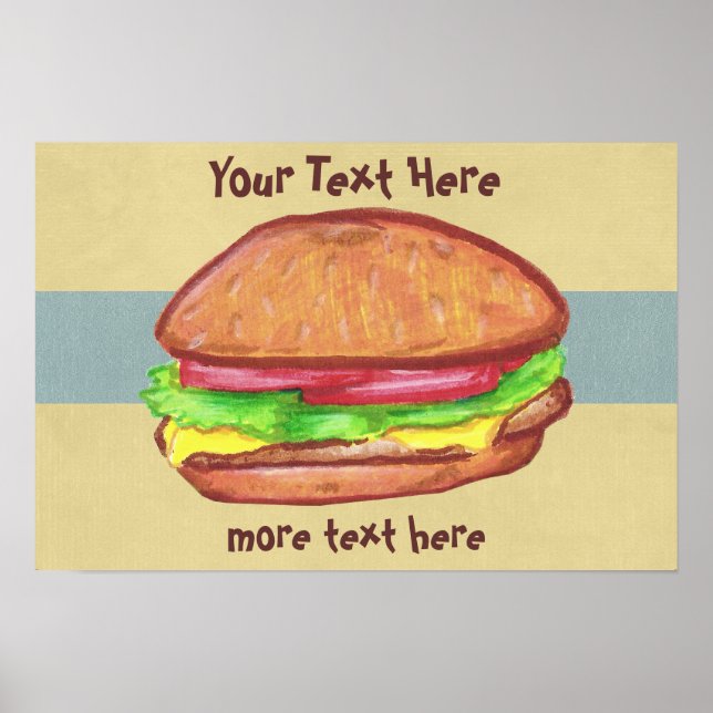 Hamburger Poster (Front)