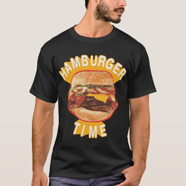 Hamburger Time T-Shirt (Front)