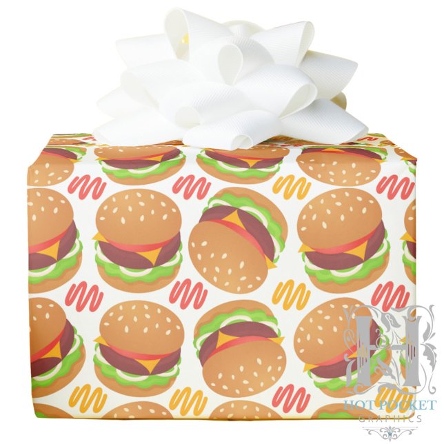 Hamburgers Wrapping Paper (Creator Uploaded)