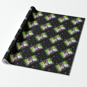 HAMbWg Best Friend Star Background Photo Wrapping Paper