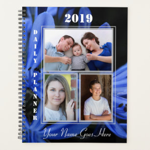 HAMbWG - Blue Flowers Planner
