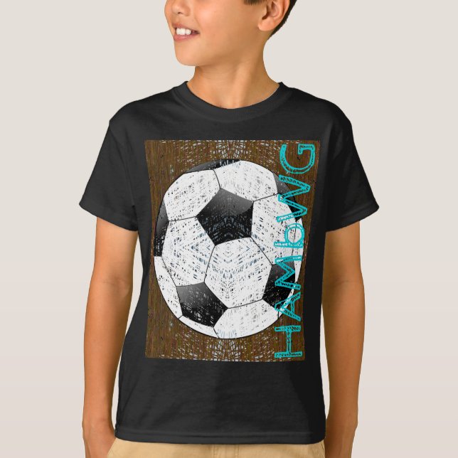 HAMbWG - Children's  T Shirt - Soccer Ball (Front)