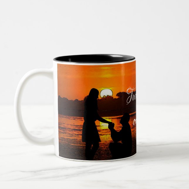HAMbWG - Coffee Mug - Two hearts, One Love (Left)