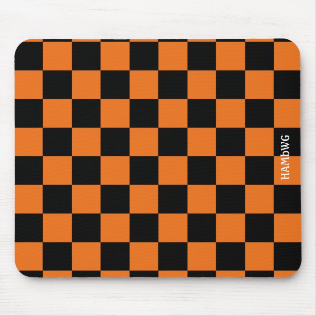 HAMbWG - Computer Mouse -  Chequered Pad (Front)
