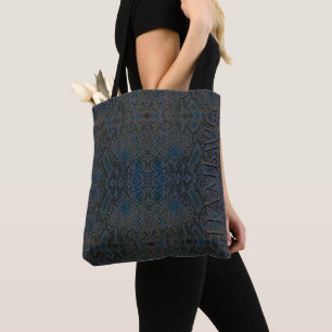HAMbWG Cross Body Bag or Tote - Snakeskin Design