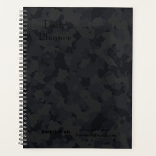HAMbWG - Daily Planner Black Camoflage