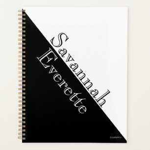 HAMbWG - Daily Planner - Black & White