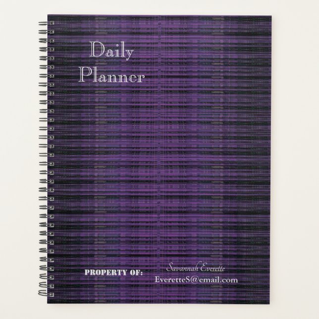 HAMbWG - Daily Planner -  Threaded Look Image (Front)