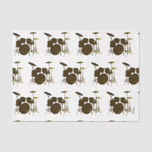 HAMbWG Drum Set Vintage Effect Tissue Paper