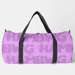 HAMbWG- Duffle Gym Bag, Violet Purple Duffle Bag