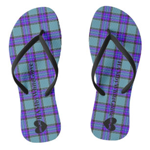 HAMbWG -  Flip-Flop - Blue Violet Flip Flops