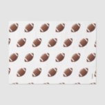HAMbWG Football Tissue Paper<br><div class="desc">HAMbyWhiteGlove aka HAMbWG - tissue paper with footballs.</div>
