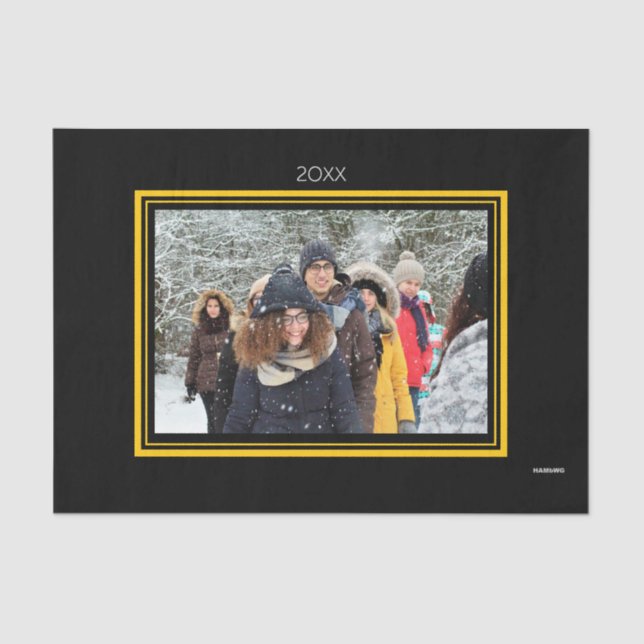 HAMbWG Framed Photo Tissue Paper (Front)