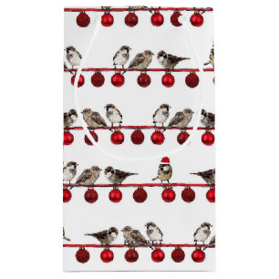 HAMbWG - Gift Bags - Sparrows & Christmas Ornament