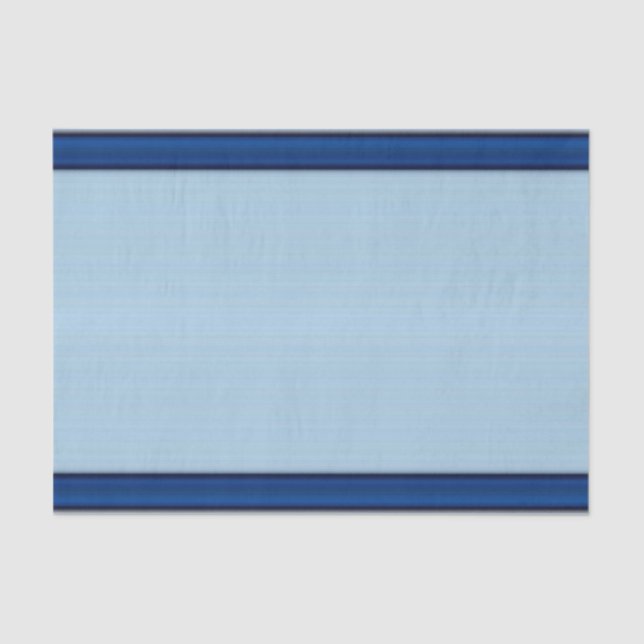 HAMbWG -Gift Tissue - Blue - Two Tone Paper (Front)