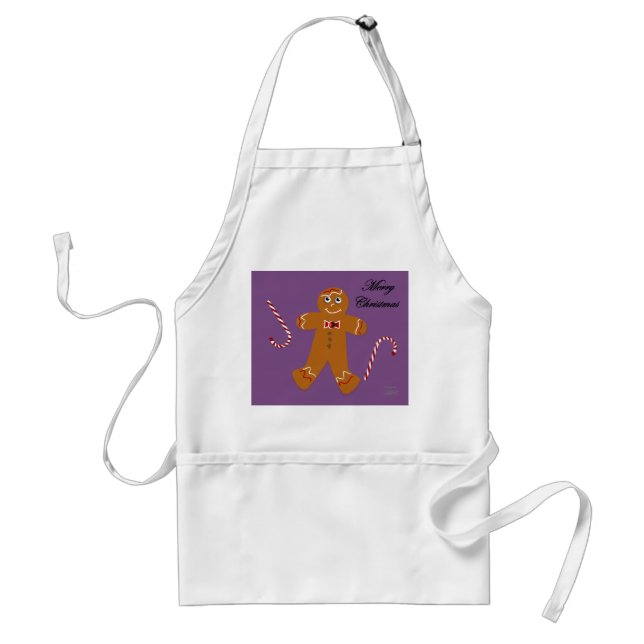 HAMbWG Gingerbread Standard Apron (Front)