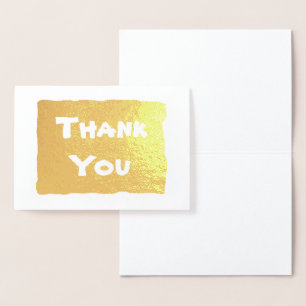 HAMbWG - Gold Foil Card - Any Text - Imprint Look