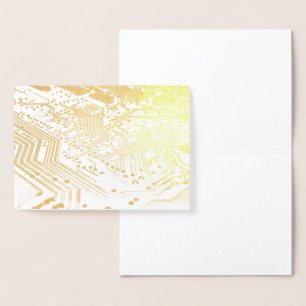 HAMbWG - Gold Foil Card - Computer Board
