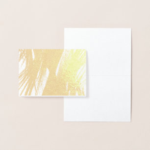 HAMbWG - Gold Foil Card - Gold & White