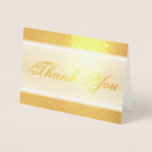 HAMbWG - gold Foil Thank You Card