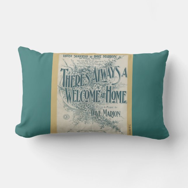 HAMbWG - Lumbar Pillow - Welcome Home (Front)