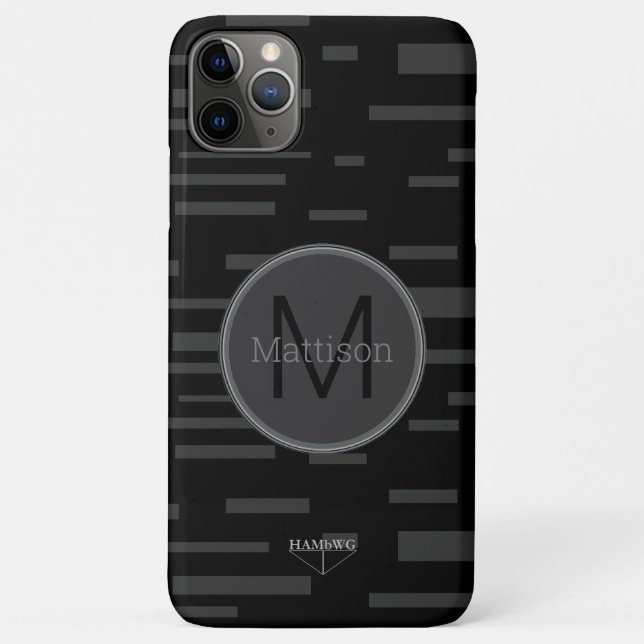 HAMbWG Monogram Case-Mate iPhone Case (Back)