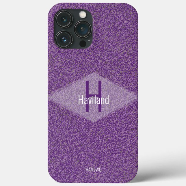HAMbWG Monogram Mottled  Design Case-Mate iPhone Case (Back)