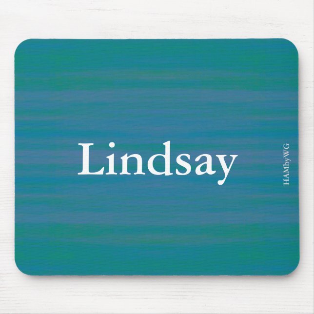 HAMbWG - Mouse Pad - Bright Teal Wash (Front)