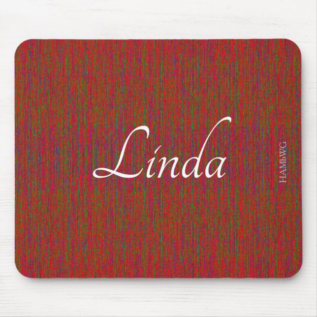 HAMbWG - Mousepad - Crazy Red (Front)