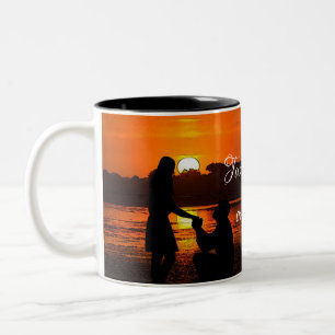 HAMbWG - Mug de café - Deux coeurs, un amour