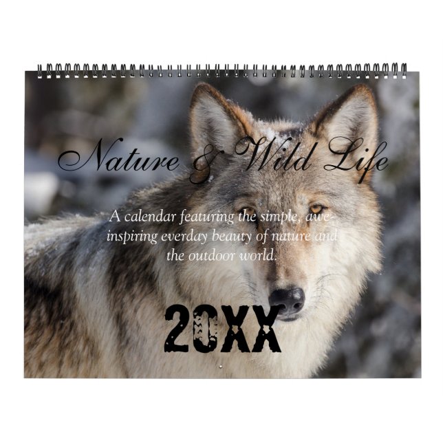 HAMbWG Nature et vie sauvage - Calendrier (Protection)