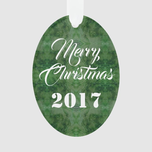 HAMbWG - Oval Ornament - Emerald (Front)