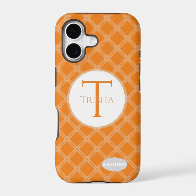 HAMbWG - Patterned Monogram Custom Colour (Back)
