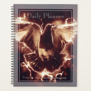 HAMbWG - Photo Daily Planner - Electric Bird