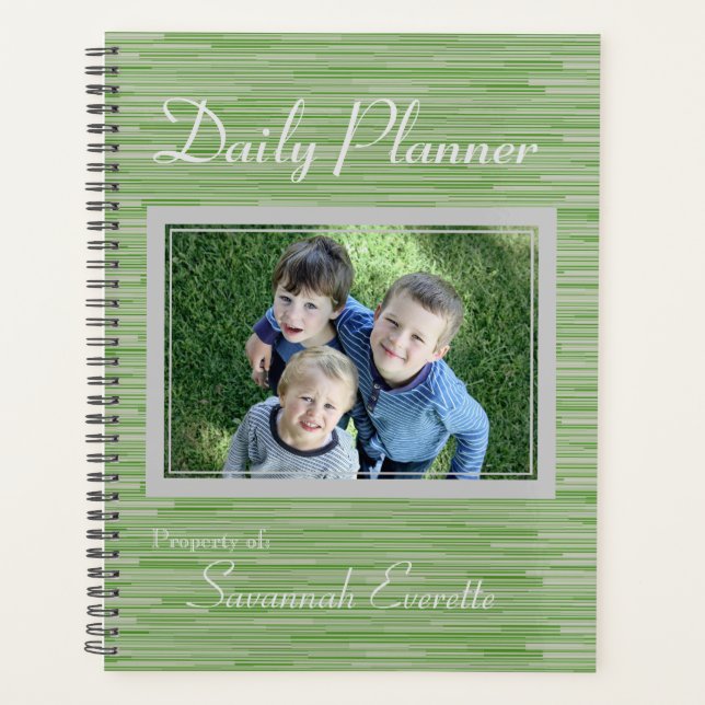 HAMbWG - Photo Daily Planner - Gradient (Front)