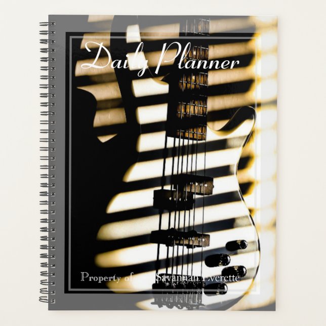HAMbWG - Photo Daily Planner - Guitare (Devant)