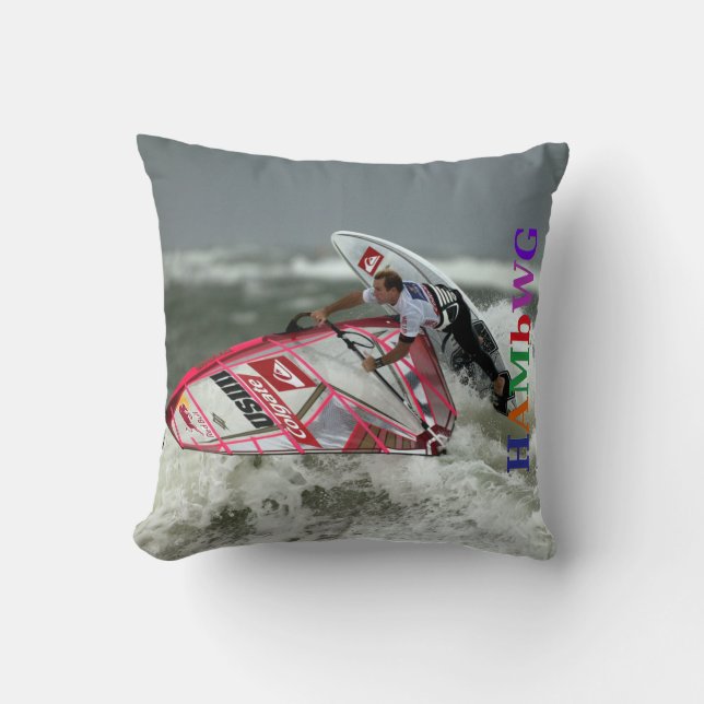 HAMbWG - Pillow - Wind Surfer Pillow (Front)