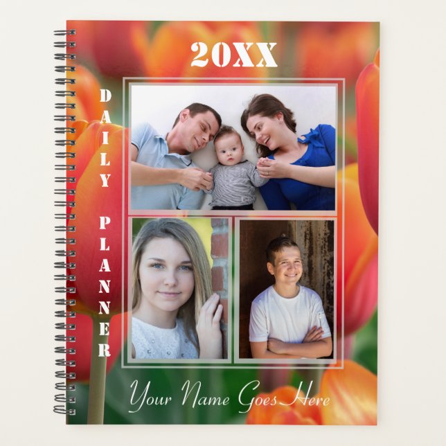 HAMbWG - Planner Fleurs de tulipes (Devant)