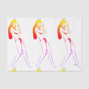 HAMbWG Pretty Lady Tissue Paper