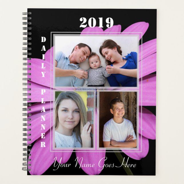 HAMbWG - Purple Daisy Planner (Front)