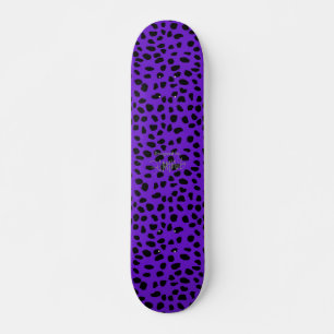 HAMbWG Purple leopard Skateboard