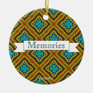 HAMbWG - Round Photo Ornament Memento