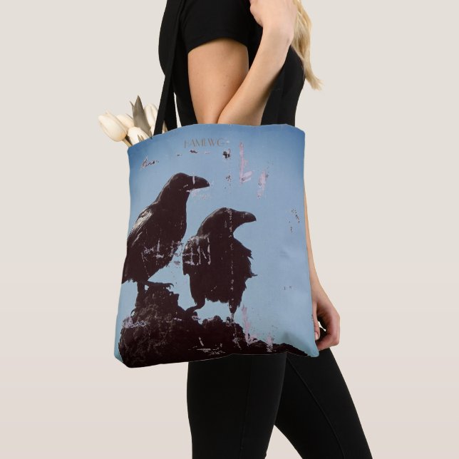 HAMbWG - Sac à corbeau gothique et déprimé (De près)