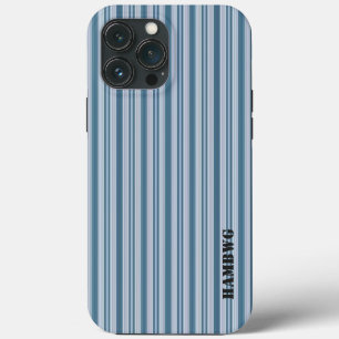 HAMbWG  - Samsung Cell Phone Case - Blue Stripes
