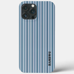 HAMbWG  - Samsung Cell Phone Case - Blue Stripes