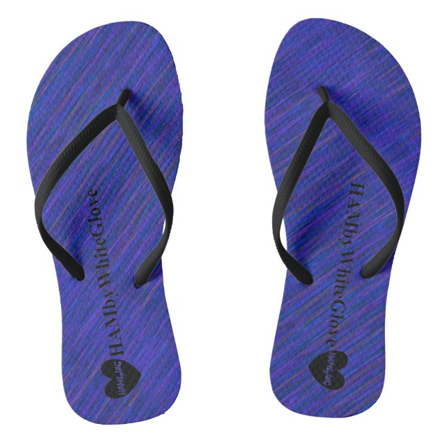 HAMbWG - Slim Strap - Flip-Flop - Royal Blue Mix Flip Flops (Footbed)