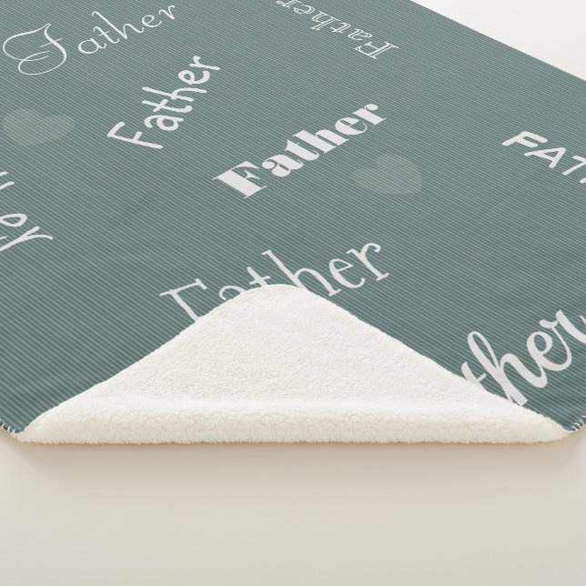 HAMbWG - Softest Fleece - Your Name! Sherpa Blanket (3/4)