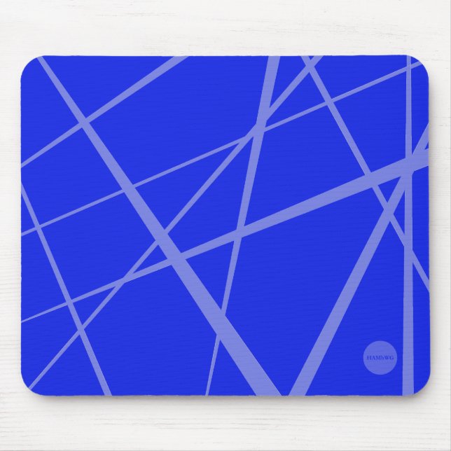 HAMbWG Spotlight Design on any colour background Mouse Pad (Front)