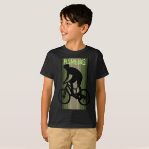 HAMbWG -  T Shirt -  Lemon-Lime -  Bike Rider